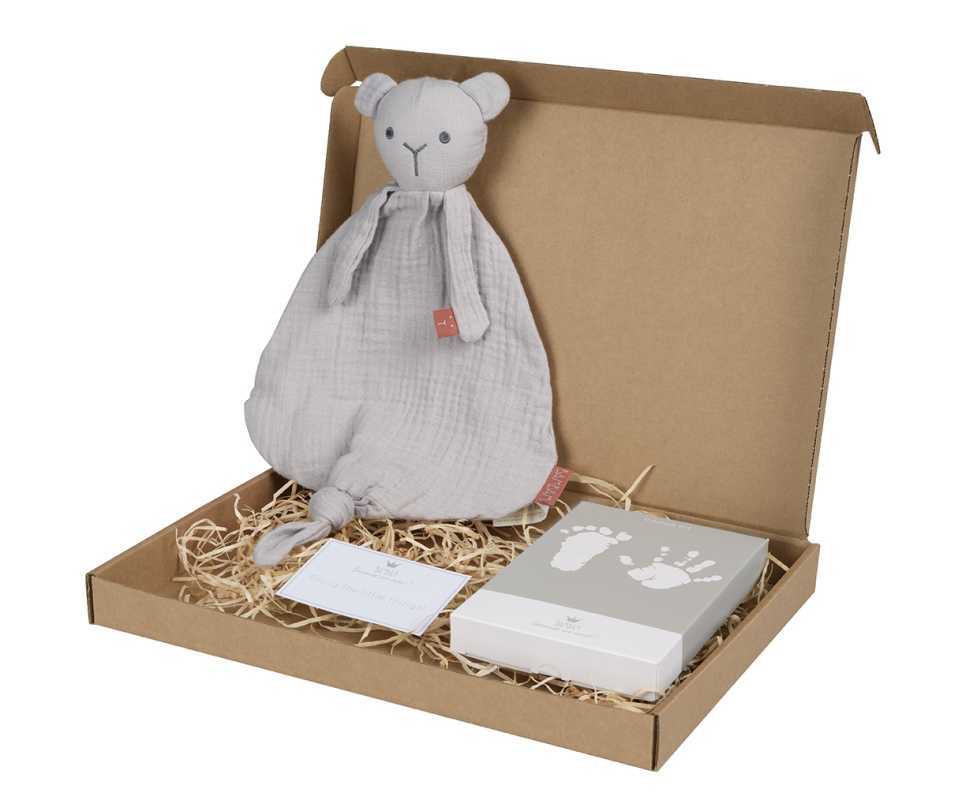 Geschenksbox 'Erinnerung' grau